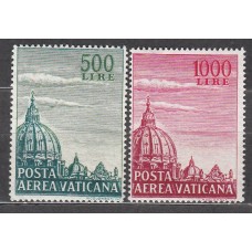 Vaticano Aereo Yvert 33/34 * Mh