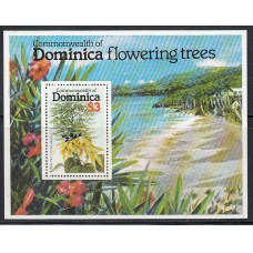 Dominica - Hojas Yvert 58 ** Mnh  Flores
