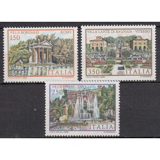 Italia - Correo 1982 Yvert 1544/6 ** Mnh  Villas Italianas
