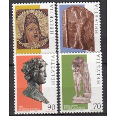 Suiza - Correo 1997 Yvert 1533/6 ** Mnh Arte