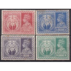 India Inglesa - Correo Yvert 174/7 (*) Mng