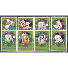 Sierra Leona Correo Yvert 2421/28 ** Mnh Walt Disney - Navidad