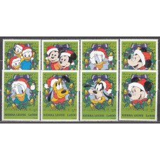 Sierra Leona Correo Yvert 2421/28 ** Mnh Walt Disney - Navidad