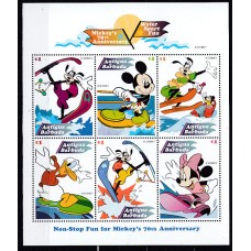 Antigua Correo Yvert 2473/8 ** Mnh Walt Disney Deportes