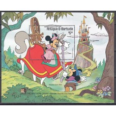 Antigua Hojas Yvert 105 ** Mnh Walt Disney