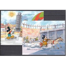 Bhutan - Hojas Yvert 268/9 ** Mnh Walt Disney