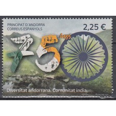 Andorra Española Correo 2022 Edifil 533 ** Mnh  Comunidad India