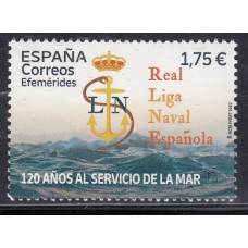 España II Centenario Correo 2022 Edifil 5607 ** Mnh Liga Naval
