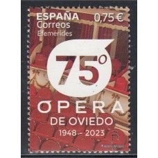 España II Centenario Correo 2022 Edifil 5609 ** Mnh Opera de Oviedo