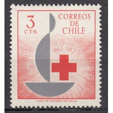 Chile - Correo 1963 Yvert 300 * Mh Cruz Roja