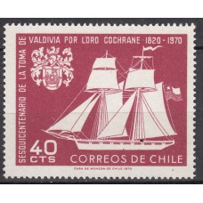 Chile - Correo 1970 Yvert 343 ** Mnh  Barcos