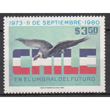 Chile - Correo 1980 Yvert 546 ** Mnh  Fauna ave