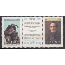 Chile - Correo 1980 Yvert 547/8 ** Mnh  Personaje