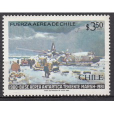 Chile - Correo 1981 Yvert 564 ** Mnh Base Antartica