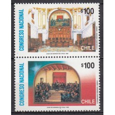 Chile - Correo 1991 Yvert 1013/4 ** Mnh