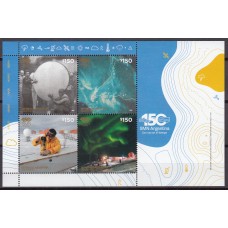 Argentina Hojas 2021 Yvert 178 ** Mnh 150 Años Meteo