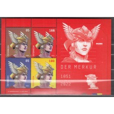 Austria Correo 2022 Yvert 3533/36 ** Mnh Comic - Mercurio
