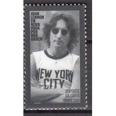 Brasil Correo 2021 Yvert 3883 ** Mnh John Lennon - Música - Personaje