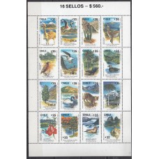 Chile - Correo 1990 Yvert 935/50 ** Mnh  Fauna, flora