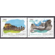 Chile Correo 2021 Yvert 2176/77 ** Mnh Upaep Turismo