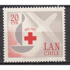 Chile Aereo Yvert 215 ** Mnh Cruz roja