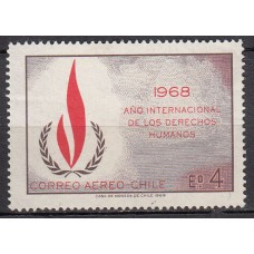 Chile Aereo Yvert 229 ** Mnh Derechos humanos