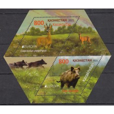 Kazakhstan - Hojas Yvert 136 ** Mnh  Europa, fauna