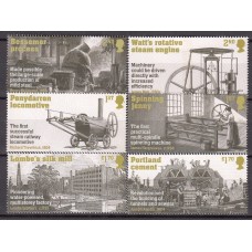 Gran Bretaña Correo 2021 Yvert 5227/32 ** Mnh Revoluciones Industriales