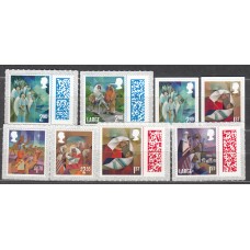 Gran Bretaña Correo 2021 Yvert 5279/86 ** Mnh Navidad