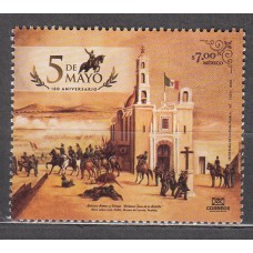 Mexico Correo 2022 Yvert 3337 ** Mnh Batalla de Puebla