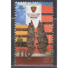 Mexico Correo 2022 Yvert 3348 ** Mnh Escuela libre de derecho