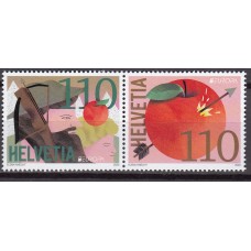 Suiza Correo 2022 Yvert 2718/19 ** Mnh Europa - Mitos y Leyendas