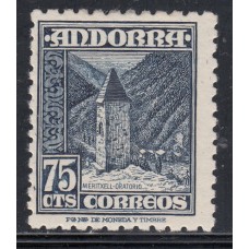 Andorra Española Sueltos 1948 Edifil 52 * Mh