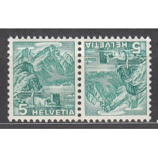 Suiza Correo 1936 Yvert 290b * Mh Tete-beche