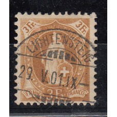 Suiza Correo 1882 Yvert 80 usado