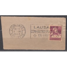 Suiza Correo 1924 Yvert 203 usado