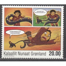 Groenlandia Correo 2011 Yvert 568 ** Mnh Dibujos Animados