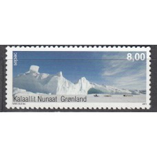 Groenlandia Correo 2011 Yvert 573 ** Mnh Paisaje Blanco