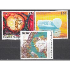 Groenlandia Correo 2012 Yvert 585/87 ** Mnh Arte Moderno