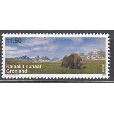 Groenlandia Correo 2013 Yvert 619 ** Mnh Fauna