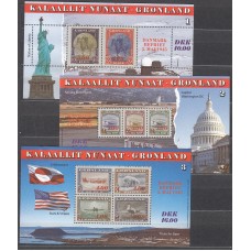 Groenlandia Hojas Yvert 6/8 ** Mnh