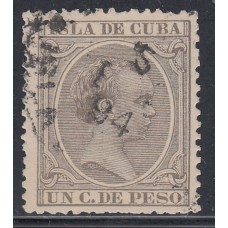 Cuba Sueltos 1891 Edifil 124 usado