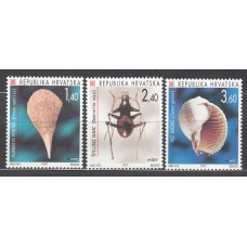 Croacia Correo 1997 Yvert 389/91 ** Mnh Fauna croata