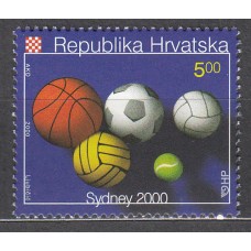 Croacia Correo 2000 Yvert 520 ** Mnh Juegos Olimpicos de Sydney - Deportes
