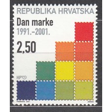 Croacia Correo 2001 Yvert 548 ** Mnh Dia del Sello