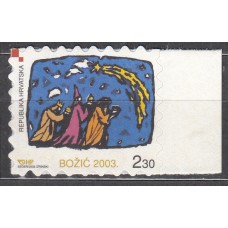 Croacia Correo 2003 Yvert 623A ** Mnh Navidad