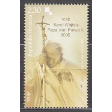 Croacia Correo 2005 Yvert 665 ** Mnh Papa Juan Pablo II