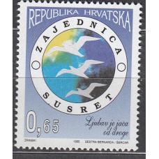 Croacia Beneficencia Yvert 48 ** Mnh Lucha contra la Droga