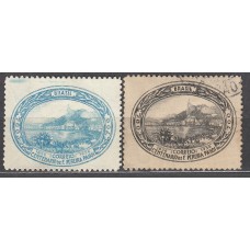 Brasil Correo 1936 Yvert 313/314 usado