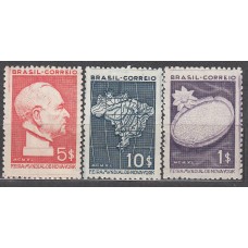 Brasil Correo 1940 Yvert 374/76 (*) Mng